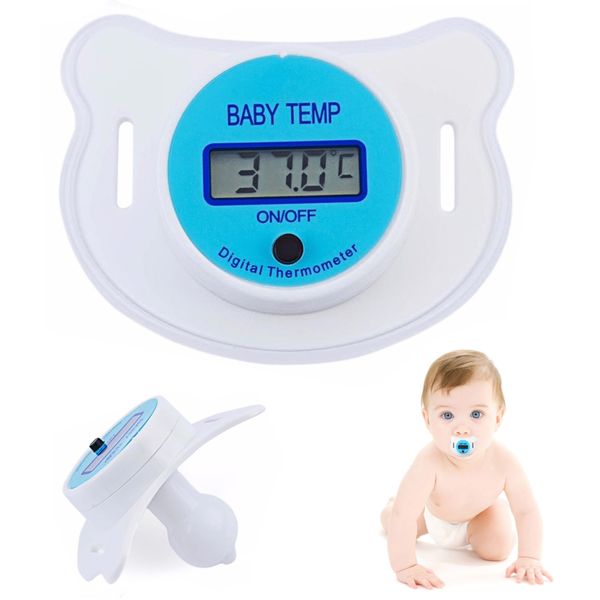 Детская соска-термометр с экраном BABY TEMP NJ-347 / Цифровой термометр в виде соски / Пустышка детская 234569172 фото