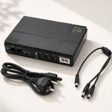 ДБЖ для роутера 8800mAh DC UPS, Чорний / Джерело безперебійного живлення для роутера / Power Bank для роутера / Портативний UPS 234597609 фото