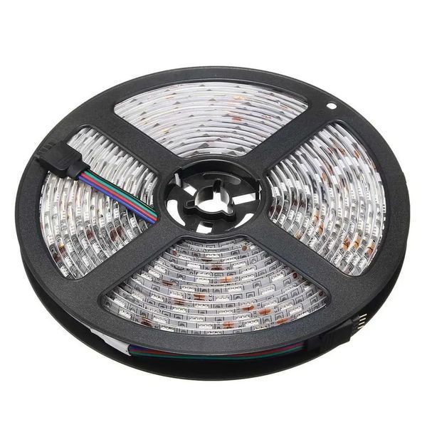 Светодиодная LED лента, 5 м RGB c bluetooth и управлением с телефона / Музыкальная светодиодная лента 234563708 фото