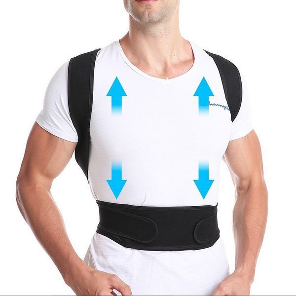 Корректор осанки для спины, Back Pain Need Help, 3XL, Черный / Корсет для позвоночника 23456816005 фото