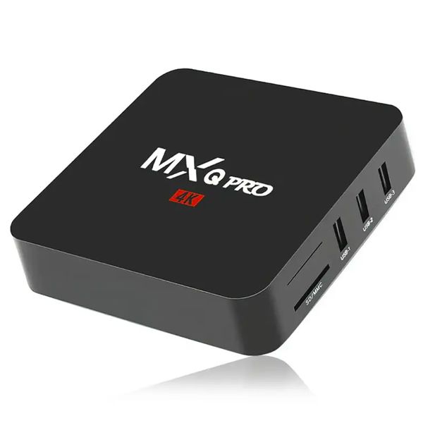 Смарт приставка для телевізора 4GB/32GB, MXQ PRO 4K / Андроїд ТВ приставка з пультом / Медіаплеєр для тв 234571160 фото