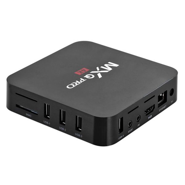 Смарт приставка для телевізора 4GB/32GB, MXQ PRO 4K / Андроїд ТВ приставка з пультом / Медіаплеєр для тв 234571160 фото