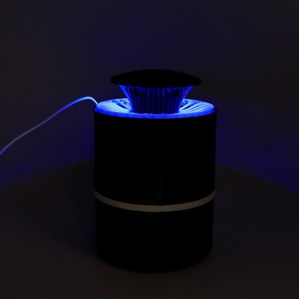 Знищувач комарів та комах від USB, 5 Вт, Mosquito Killer Lamp / Антимоскітна лампа-пастка для комарів 123459838 фото