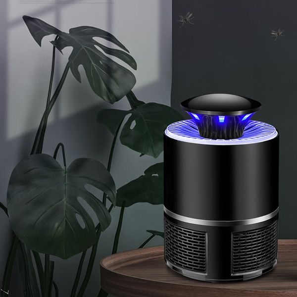 Знищувач комарів та комах від USB, 5 Вт, Mosquito Killer Lamp / Антимоскітна лампа-пастка для комарів 123459838 фото