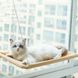 Леженка для кошек на окно (54х32 см), Sunny Window Seat Cat Bed / Спальное место для кошки / Оконный гамак для кота на присосках 234566879 фото 5