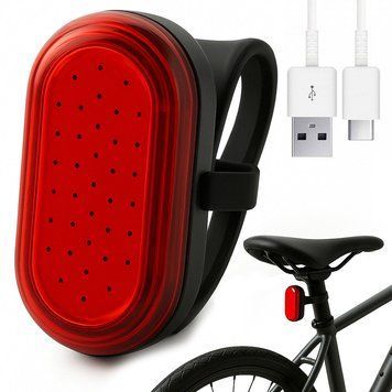 Велосипедный фонарь задний, от USB, MY-2106-38LED / Велофонарь аккумуляторный / Фара для велосипеда 234578139 фото