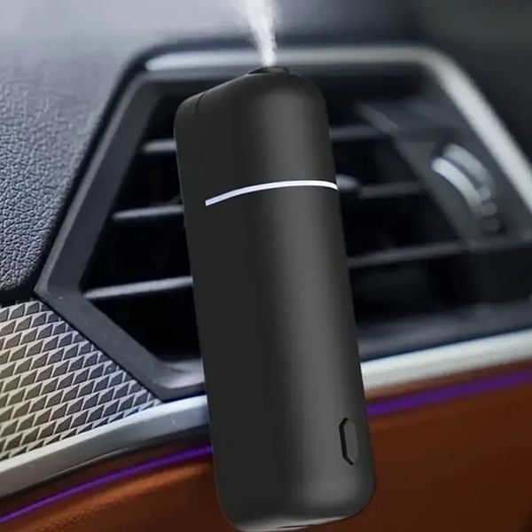 Автомобільний електронний дифузор, 6 ароматів, Ultrasonic, Чорний / Ароматизатор для авто / Аромадифузор в автомобіль 234578660 фото