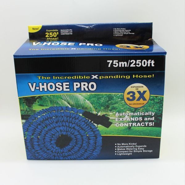 Садовий шланг 75 м V-HOSE PRO + Антимоскітна штора 210x100см Magic Mesh / Поливочний шланг 234567017(артикул вірний) фото