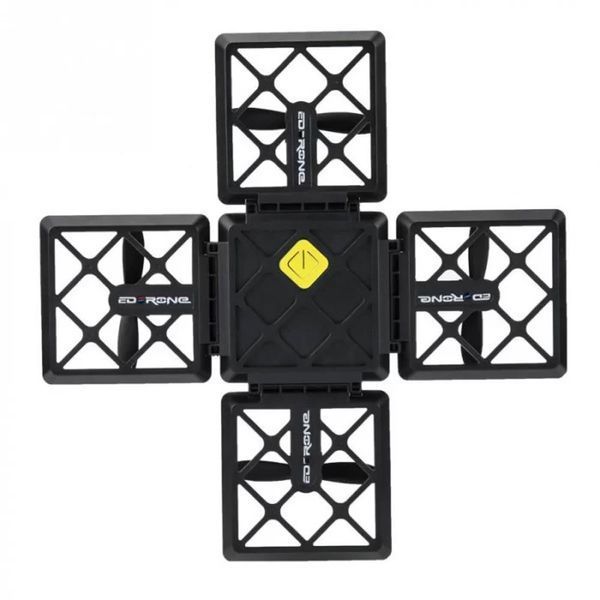 Квадрокоптер с Wifi, камерой и подсветкой Black Knight Cube 414 / Дрон на радиоуправлении 234563847 фото
