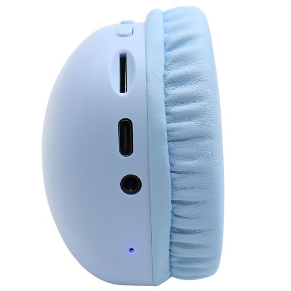 Бездротові навушники з підсвічуванням 5W, Bluetooth, USB, ST862, Блакитний / Блютуз навушники / Накладні навушники 234576310 фото Бездротові навушники з підсвічуванням 5W, Bluetooth, USB, ST862, Блакитний / Блютуз навушники / Накладні навушники 234576310 фото