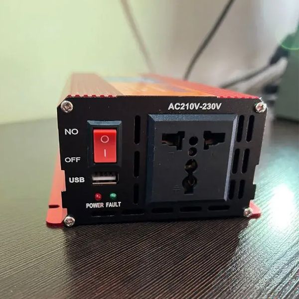 Перетворювач напруги з 12V в 220V (3500W), з USB, Daikens / Автомобільний інвертор постійного струму 234571177 фото