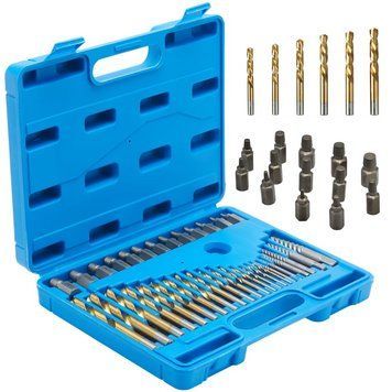 Набір біт і свердл для шуруповерта та дриля 35 шт в кейсі, Drill set / Набір для шуруповерта / Свердла для дриля 234569703 фото