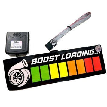 Эквалайзер на стекло авто LED панель Boost Loading / Светодиодная наклейка на машину / Авто наклейки 23456667501 фото
