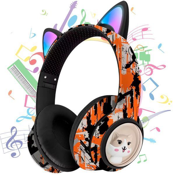 Бездротові навушники з вушками, Bluetooth, USB, AKZ-37 / Стерео навушники накладні / Блютуз навушники 234576311 фото Бездротові навушники з вушками, Bluetooth, USB, AKZ-37 / Стерео навушники накладні / Блютуз навушники 234576311 фото