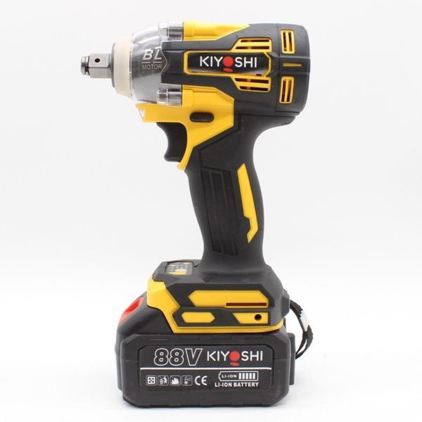 Акумуляторний гайковерт + набір інструментів, 2 АКБ 88В, в кейсі / Безщітковий гайковерт / Гайковерт ударний 23457870901 фото