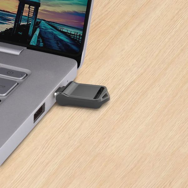 Двостороння флешка на 64GB, USB/Type-C / Флеш накопичувач для телефону / USB флешка для комп'ютера 234568382 фото