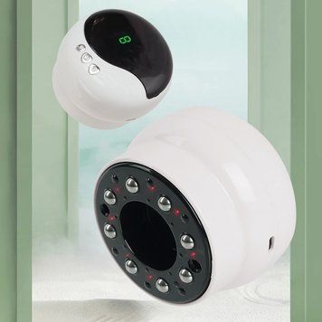 Массажер от целлюлита с маслом для массажа от USB / Микротоковый массажер для тела / Инфракрасный массажер 234580031 фото