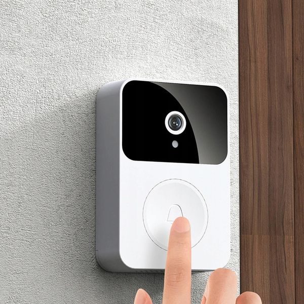 Умный видеодомофон с WiFi и датчиком движения, Doorbell X9 / Беспроводной дверной звонок с камерой / Аккумуляторный домофон 234563879 фото