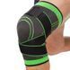 Бандаж еластичний колінного суглоба для спорту KNEE SUPPORT WN-26, Зелений L / Фіксатор колінного суглоба 23456193904 фото 3