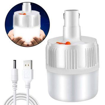 Акумуляторна лампа для кемпінгу на гачку з USB, BK-1820 / Кемінгова лампа на акумуляторі 234564483 фото