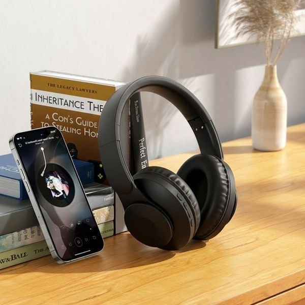 Бездротові навушники Bluetooth, AUX, 400 мАг, Hoco W45 / Бездротова стерео гарнітура / Накладні навушники для телефону 234586481 фото