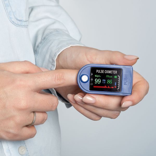 Тонометр на зап'ястя Automatic Blood Pressure + Пульсоксиметр LK-88 / Автоматичний вимірювач артеріального тиску 123457497(цей артикул вірний) фото
