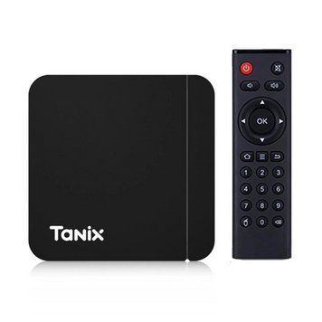 Смарт приставка Tanix, 4/32 ГБ / ТВ приставка / Смарт бокс для телевизора / Андроид тв / Смарт ТВ 234574204 фото