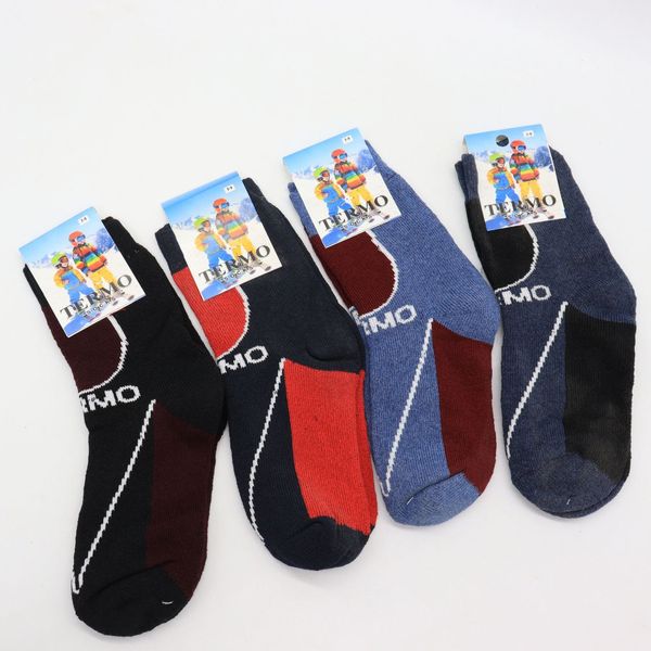 Детские носки шерстяные Termo Socks, 5-7 лет, 1 пара / Зимние носки для ребенка / Термоноски для детей 234563621 фото