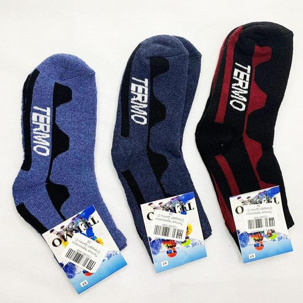 Детские носки шерстяные Termo Socks, 5-7 лет, 1 пара / Зимние носки для ребенка / Термоноски для детей 234563621 фото