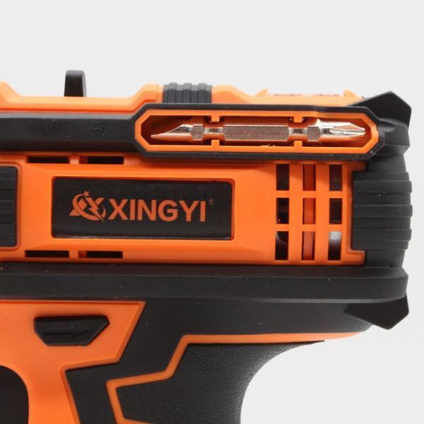 Шуруповерт аккумуляторный с набором инструментов + 2 аккумулятора 36В, Оранжевый / Беспроводная шуруповерт-дрель 23458757201 фото