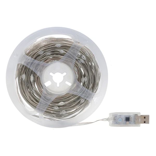 Светодиодная LED лента 10 м с пультом, от USB, 5050 RGB / Многоцветная RGB подсветка для комнаты 234572500 фото