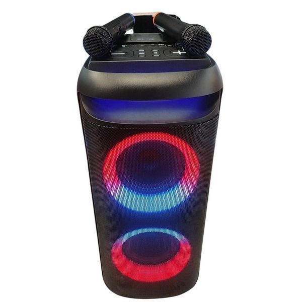 Портативная Bluetooth колонка с микрофоном, RGB, Su-Kam BT 622D / Караоке колонка с подсветкой / Акустическая система 234581617 фото Портативная Bluetooth колонка с микрофоном, RGB, Su-Kam BT 622D / Караоке колонка с подсветкой / Акустическая система 234581617 фото