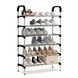 Полиця для взуття на 6 ярусів (123х57х29см), New shoe rack / Підлогова стійка для зберігання взуття / Взуттєвий стелаж 234567644 фото 6