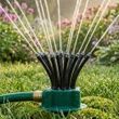 Спринклерний зрошувач 360&deg; Multifunctional Water Sprinklers / Розпилювач садовий / Універсальна система поливу саду та городу
