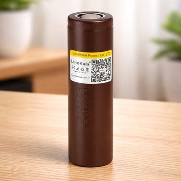 1 шт Акумулятор 18650, 3000 mAh, 3.7V, LiitoKala HG2, Коричневий / Акумулятор пальчиковий / Багаторазова батарейка 234589335 фото