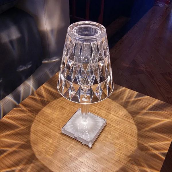LED світильник Crystal light із сенсорним керуванням / Настільна лампа нічник / Декоративна лед лампа 23456662901 фото LED світильник Crystal light із сенсорним керуванням / Настільна лампа нічник / Декоративна лед лампа 23456662901 фото