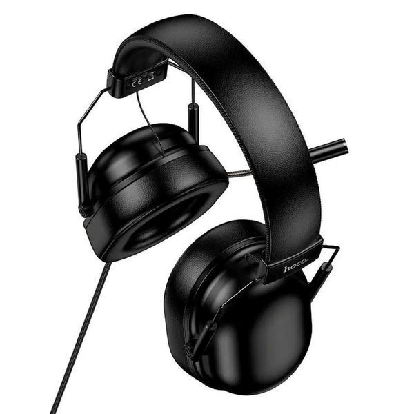 Ігрові навушники з мікрофоном, USB + 3,5 мм, кабель 2 м, HOCO W113 / Навушники для геймерів / Накладні навушники дротові 234587848 фото