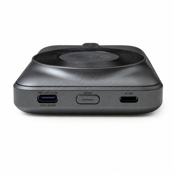 Повербанк 10000 мАч MagSafe, 20W, PD, QC3.0, дисплей, подставка 3в1, Remax RPP-695, Синий / Павербанк с беспроводной зарядкой 234595143 фото
