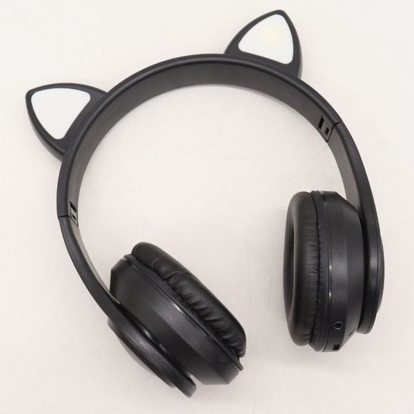 Беспроводные наушники с кошачьими ушками B39M, Розовые / Bluetooth наушники для детей / Наушники с подсветкой 234564864 фото