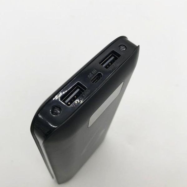 Power Bank 30000 mAh із LCD дисплеєм, UKC, Чорний / Портативний зарядний пристрій 234563584 фото