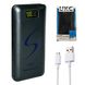 Power Bank 30000 mAh із LCD дисплеєм, UKC, Чорний / Портативний зарядний пристрій 234563584 фото 1