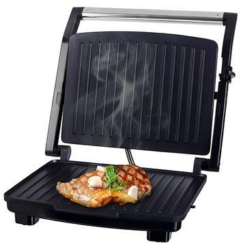 Електричний гриль притискний 2000Вт, CB 1045 / Контактний електрогриль з антипригарним покриттям 234577850 фото