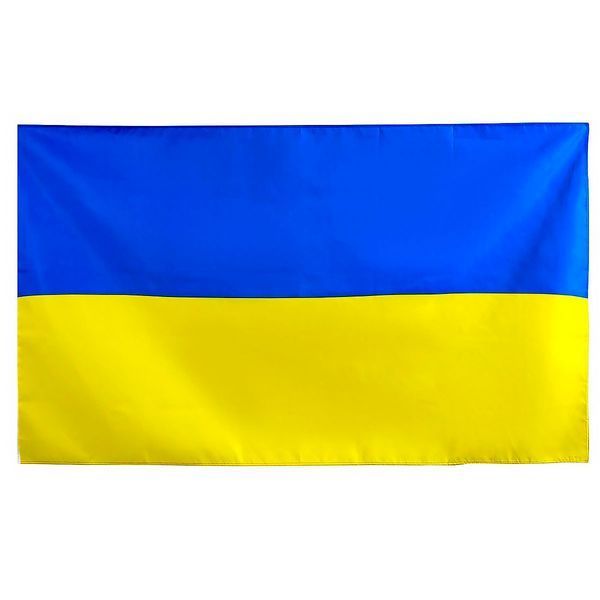 Флаг Украины + Флаг УПА / Большой флаг Украины из ткани / Тканевый флаг Украины на стену и рукоятку 234565211(цей артикул вірний) фото