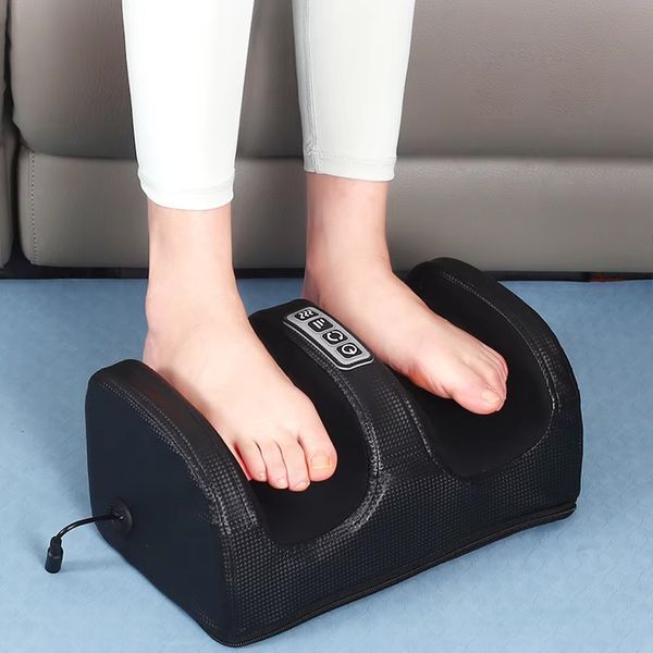 Масажер для ніг з підігрівом, від мережі Foot Massager / Електричний масажер для ніг / Масажер для стоп 23456878501 фото