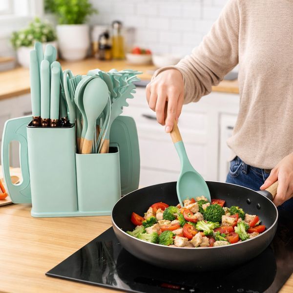 Набір кухонного приладдя, 19 предметів, Kitchen Set / Набір для кухні / Кухонне приладдя 23457247001 фото