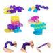 Дитячий силіконовий конструктор 40 деталей, Magic Gummy Bloc / М'який конструктор для дітей / Сенсорний конструктор 234597818 фото 8