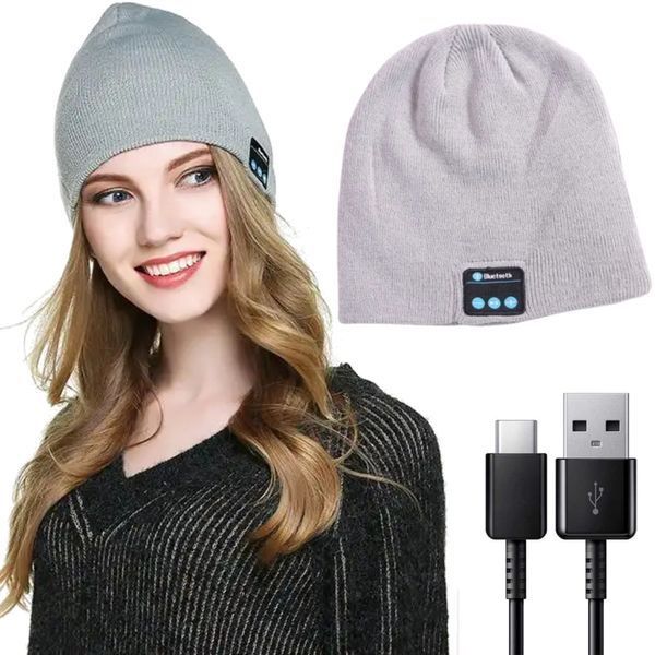 Шапка с Bluetooth наушниками и микрофоном 22х21см, от USB / Трикотажная шапка с гарнитурой / Шапка-колонка 123457821 фото Шапка с Bluetooth наушниками и микрофоном 22х21см, от USB / Трикотажная шапка с гарнитурой / Шапка-колонка 123457821 фото