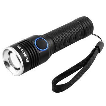 Ліхтар ручний Small Sun R482/R842-T6, Чорний / Акумуляторний ліхтарик із зумом 234573219 фото