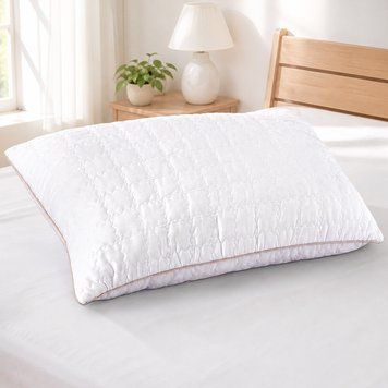 Подушка бавовняна, 70x50см, Minteks Cotton / Подушка гіпоалергенна / Подушка антиалергенна / Подушка євророзмір 345710829 фото