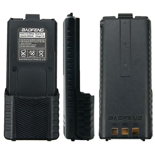 Посилений акумулятор для рації Baofeng UV-5R на 3800 mAh, ( BL-5L) / Акумуляторна батарея для радіостанції 234571101 фото